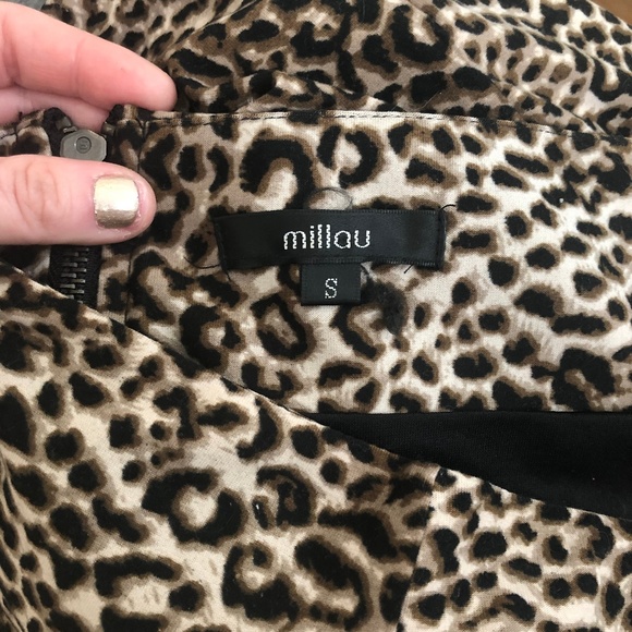 Millau LF Leopard Skirt S - Picture 3 of 5